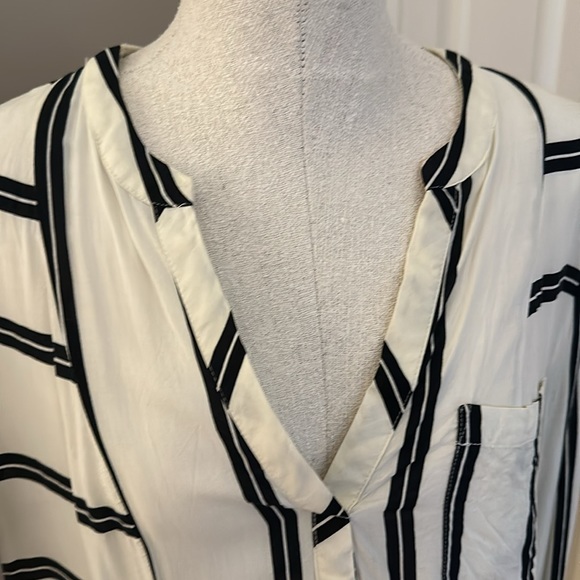 Anthropologie Maeve Striped Tunic Top - Picture 2 of 6